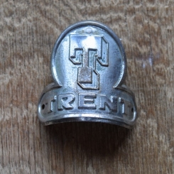 Steuerkopfschild Trent, 50er Jahre, Originalschild aus Sammlungsbestand 