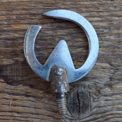 Schutzblechfigur WITTLER, Alu Druckguss, orig. Altbestand 30er Jahre, Zustand siehe Bild 