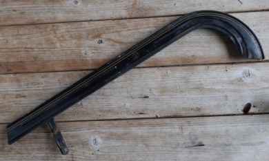 Kettenschutz "HEBIE", Länge c.a. 53 cm, orig. 50er J., unrestaurierter Zustand gem. Bildern 