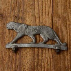 Schutzblechfigur PANTHER, Alu Druckguss, orig. Altbestand 50er Jahre, Zustand siehe Bild 