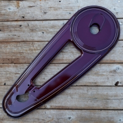 Universeller Kettenkasten Blech, 70er J., alte Neuware, Länge c.a. 67 cm 