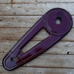 Universeller Kettenkasten Blech, 70er J., alte Neuware, Länge c.a. 67 cm 