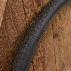 Reifen Fahrrad, WEINHEIM, 28 x 1,75, 50 er J., schwarz, gebraucht gem. Bildern 