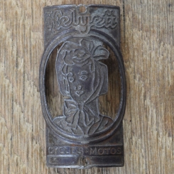 Steuerkopfschild KELYETT, 30er Jahre, Originalschild aus Sammlungsbestand 