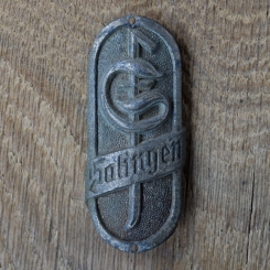 Steuerkopfschild SOLINGEN, 30er Jahre, Originalschild aus Sammlungsbestand 