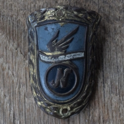 Steuerkopfschild NECKERMANN, 50er Jahre, Originalschild aus Sammlungsbestand 