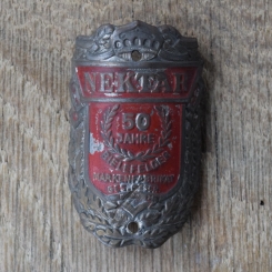 Steuerkopfschild NEKTAR, 50er Jahre, Originalschild aus Sammlungsbestand 
