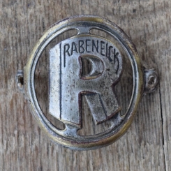 Steuerkopfschild RABENEICK, 50er Jahre, Originalschild aus Sammlungsbestand 