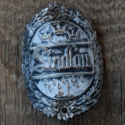 Steuerkopfschild LINDLAU, 50er Jahre, Originalschild aus Sammlungsbestand 