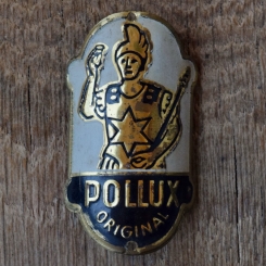 Steuerkopfschild POLLUX, 50er Jahre, Originalschild aus Sammlungsbestand 