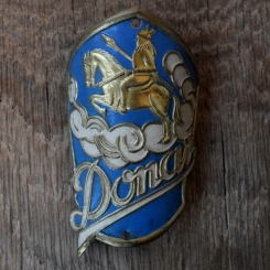 Steuerkopfschild DONAR, 50er Jahre, Originalschild aus Sammlungsbestand 