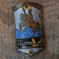 Steuerkopfschild DONAR, 50er Jahre, Originalschild aus Sammlungsbestand 