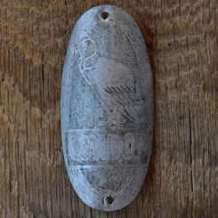 Steuerkopfschild CONDOR, 30er Jahre, Originalschild aus Sammlungsbestand 