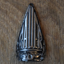 Steuerkopfschild BAUER, 50er Jahre, Originalschild aus Sammlungsbestand 