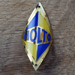 Steuerkopfschild HOLTO, 50er Jahre, Originalschild aus Sammlungsbestand 