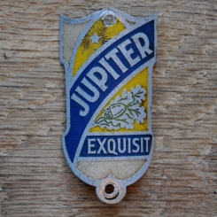 Steuerkopfschild JUPITER, 50er Jahre, Originalschild aus Sammlungsbestand 