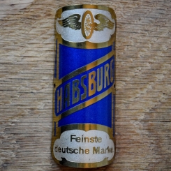 Steuerkopfschild HABSBURG, 20er Jahre, Originalschild aus Sammlungsbestand 