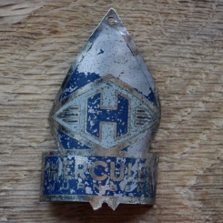 Steuerkopfschild HERCULES, 50er Jahre, Originalschild aus Sammlungsbestand 