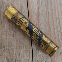 Blechdose "FEINSTE KETTENGLÄTTE" orig. 10er Jahre, 112 x 24 mm, ohne Inhalt 