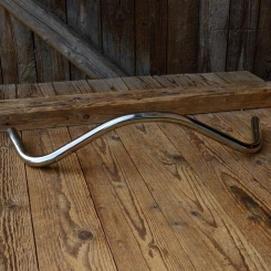 Lenker Halbrenner, Neuauflage des legendären Lenker-Klassikers früher Jahre, vernickelt, incl. Adaptersatz f. Vorbau 