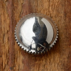 Pedalkappe, u.a. passend für MKS- und Campagnolo Record Pedalen 70/80er J., Chromausf. 