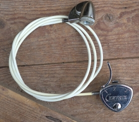 Schalter CENTRIX Dreigang Schaltung,  mit Zug und Nabenadapter, Lenkermontage, komplett orig. 1968 