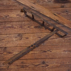Gepäckträger, Bandeisen, ca. 34 x 19cm, orig. 30er Jahre, gebr., passend für 28er Fahrräder 