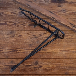 Gepäckträger, orig. 50er Jahre, für Sportrad, schwarz, gebr. 