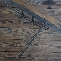 Gepäckträger, orig. 30er-50er Jahre, zierliche Ausf. für Sportrad, gebr. 