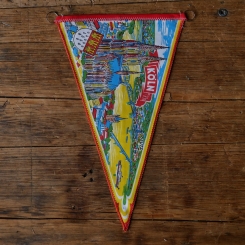 TOBI-Wimpel "Köln", 60/70er Jahre Altbestand 