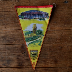 TOBI-Wimpel "DORTMUND", 60/70er Jahre Altbestand 