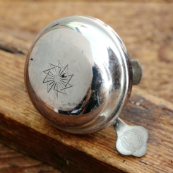 Fahrrad/Moped Klingel, SIMHWA, Asien, verchromt, NOS 