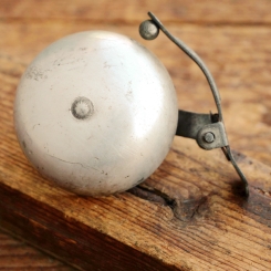 Fahrrad Klingel REICH, für Rennrad, orig. 70er/80er Jahre, Alu, gebr. 