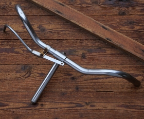 Fahrradlenker FRIKO, Deutsche Form, passend für Tourenrad 30er-50er J., verchromt, gebr. 