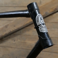 Fahrradrahmen GÖRICKE, Herrenausführung, 28 Zoll, 1930er Jahre, schwarz, gebr. 
