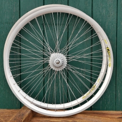 Laufradsatz für Drahtbereifung 28 Zoll (622), 90er J., für Rennrad, MAVIC Felgen/CAMPAGNOLO Naben, gebr. 