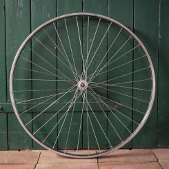 Vorderrad, 28 Zoll (622mm), Bj. 1986, VAN SCHOTHORST Niro-Felge, MAILLARD-Nabe, NOS 