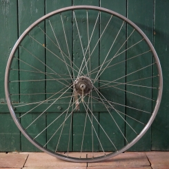 Hinterrad, 90er J., 28 Zoll (622), für Tourenrad, WEINMANN Niro-Felge, F&S Penta Sport-Nabe, gebr. 