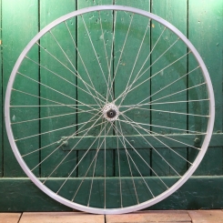 Vorderrad "Grünert", 28 Zoll (622), Alu, Kastenfelge, Nabe Shimano Alivio, NOS 