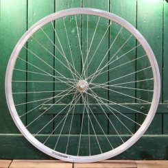 Vorderrad "Schürmann", 28 Zoll (622), Alu, Kastenfelge, Nabe "Quando", NOS 