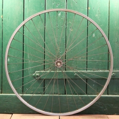 Vorderrad 26 Zoll (559), 1980er J., Chrom, gebr. 