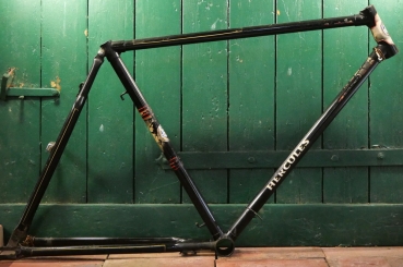 Fahrrad - Herrenrahmen "Hercules", 1960er J., Originallack 