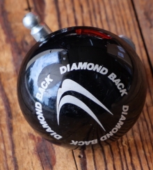 Fahrrad-Klingel Deckel "Diamond Back", orig. 1980er/90er Jahre, lackiert, alte Neuware 