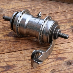 Nabe Hinterrad Fahrrad, F+S Torpedo Mod. 09 , Bj. 1960, verchromt, gebraucht 