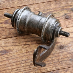 Nabe Hinterrad Fahrrad, F+S Torpedo Mod. 09 , Bj. 1936, verchromt, gebraucht 