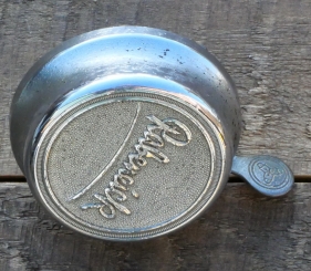 Fahrrad/Moped Klingel "RABENEICK", orig. 50er Jahre, verchromt, ggf. Gebrauchsspuren, siehe Bilder 