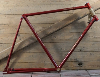 Fahrradrahmen RALEIGH für Holland- oder Tourenrad, Herren, Herren, 28 Zoll, Stahl, 70er/80er J., weinrot-metallic, NOS 