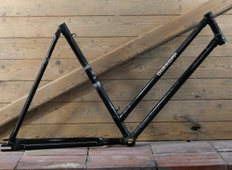 Fahrradrahmen Dürkopp, Damenausführung für Sportrad, 28 Zoll, 1950er J. 