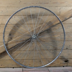 Vorderrad, 28 Zoll (622), 70er/80er J., Felge VAN SCHOTHORST verchromt, Nabe UNION, gebr. 