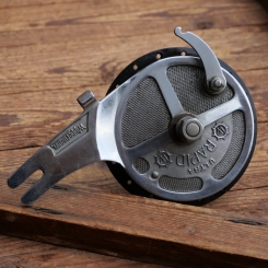 Nabe Vorderrad Motorfahrrad, Wippermann Trommelbremsnabe Mod. Rapid Ultra, original 30er-50er J., NOS 